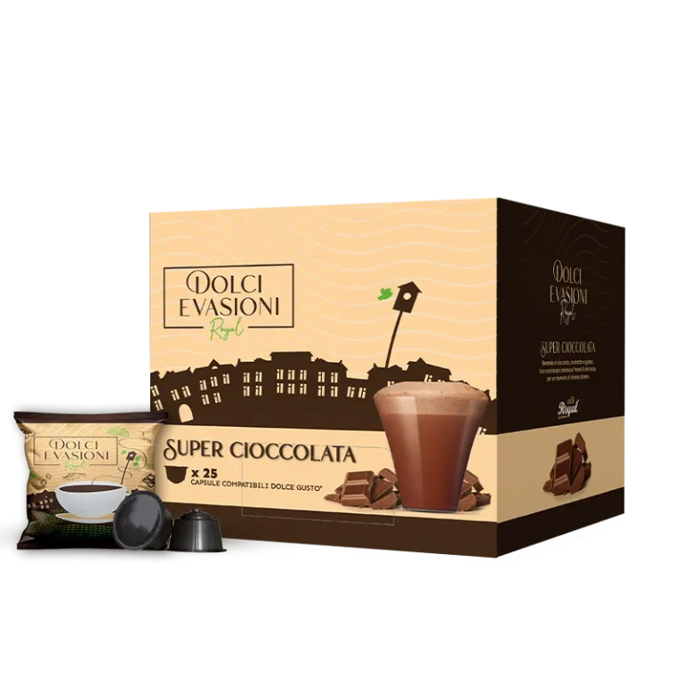 ROYAL SUPER CIOCCOLATA – Dolcegusto®* capsules – 100st.