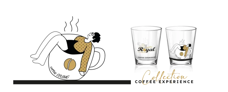 ROYAL - Set 6 stuks “Coffee Experience” – limited edition