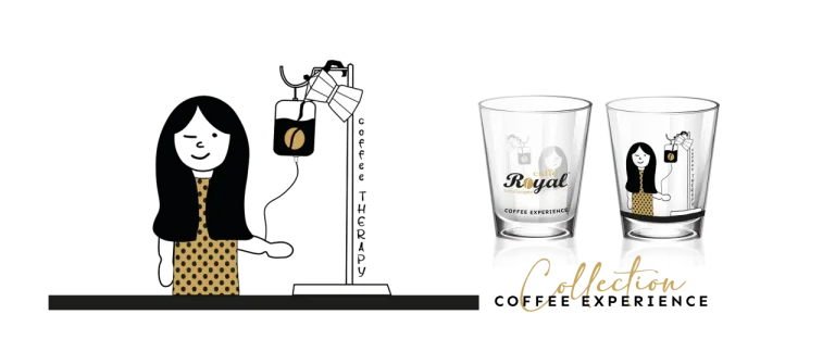 ROYAL - Set 6 stuks “Coffee Experience” – limited edition