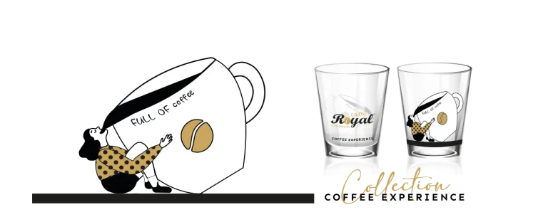 ROYAL - Set 6 stuks “Coffee Experience” – limited edition