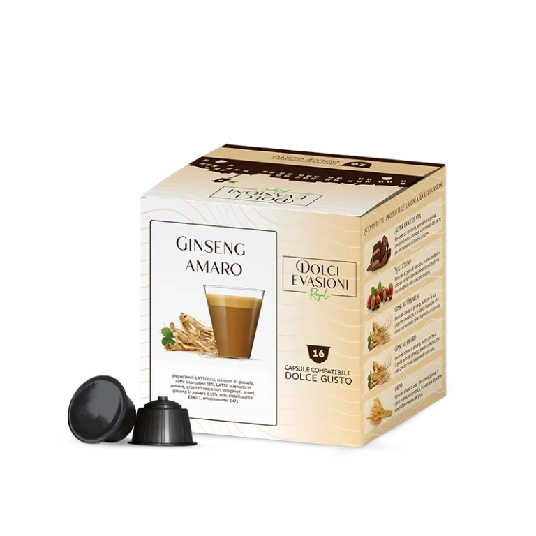 ROYAL GINSENG AMARO – Dolcegusto® koffiecapsules – 144st.