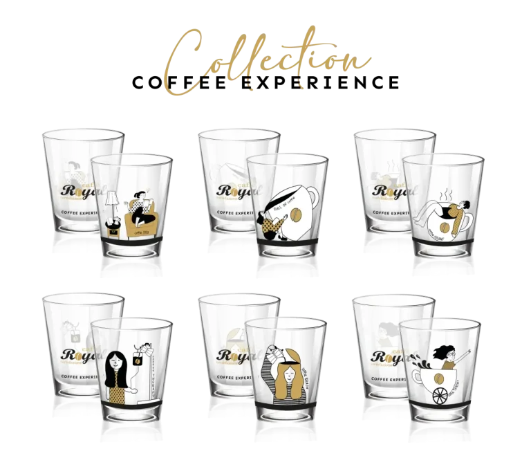 ROYAL - Set 6 stuks “Coffee Experience” – limited edition