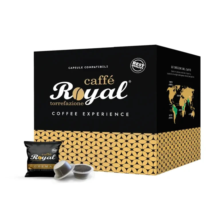 ROYAL BIALETTI® Crema koffiecapsules – 100st.