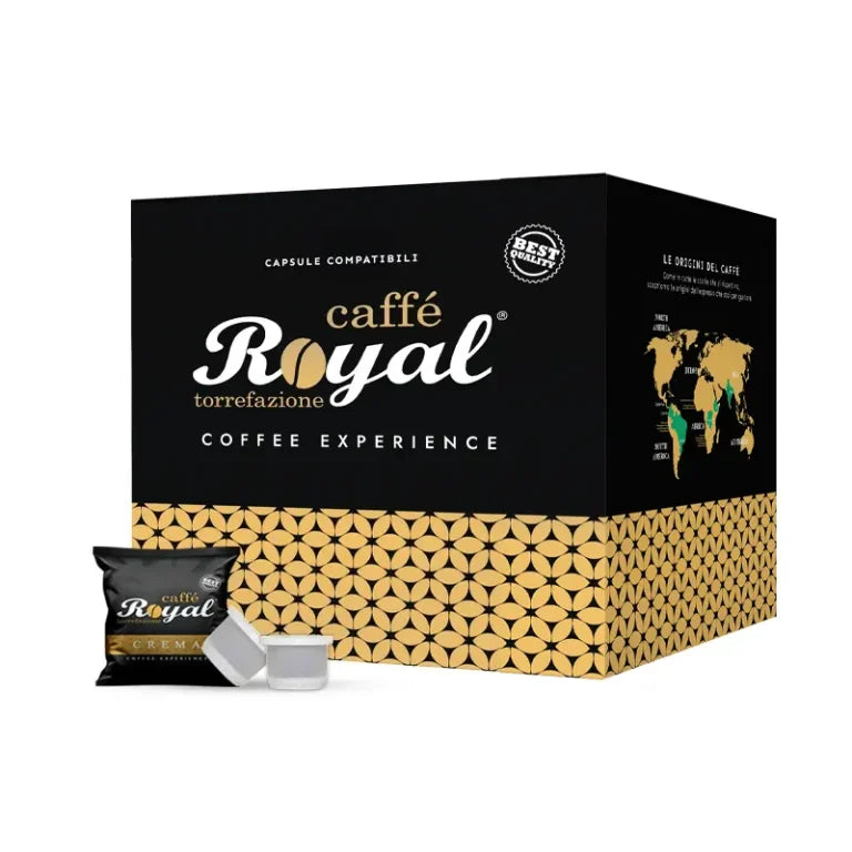 ROYAL DOMO® Crema koffiecapsules – 100st.