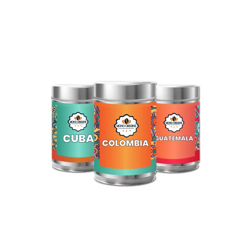 ROYAL Mono Origine Mix – Colombia, Cuba, Guatemala (3 blikken x 250g)